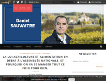 Tablet Screenshot of daniel-sauvaitre.com